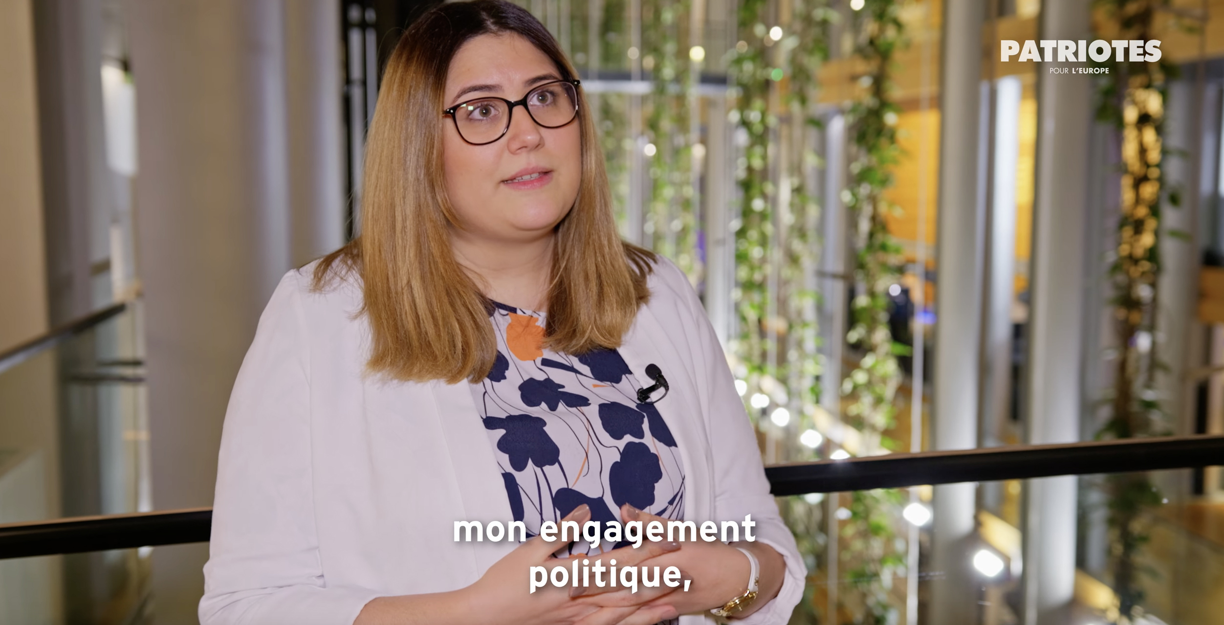 VU D'EUROPE : EN SÉANCE PLÉNIÈRE AVEC ANNE-SOPHIE FRIGOUT