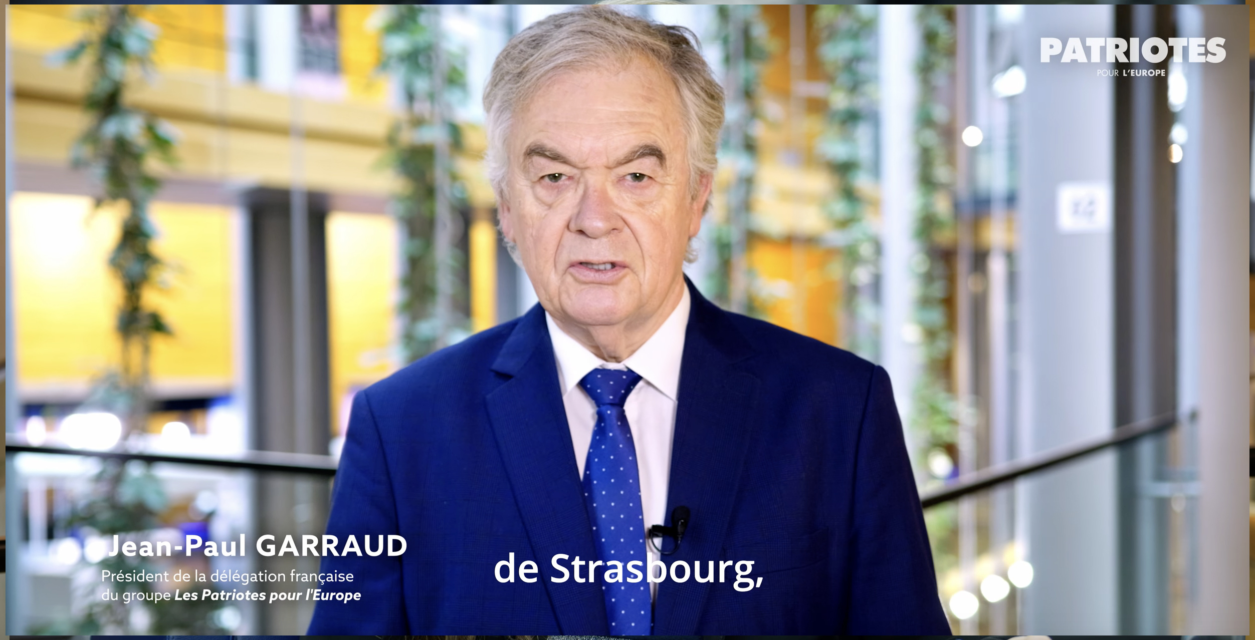 Bilan de la première session plénière de l’année 2025 avec Jean-Paul Garraud !