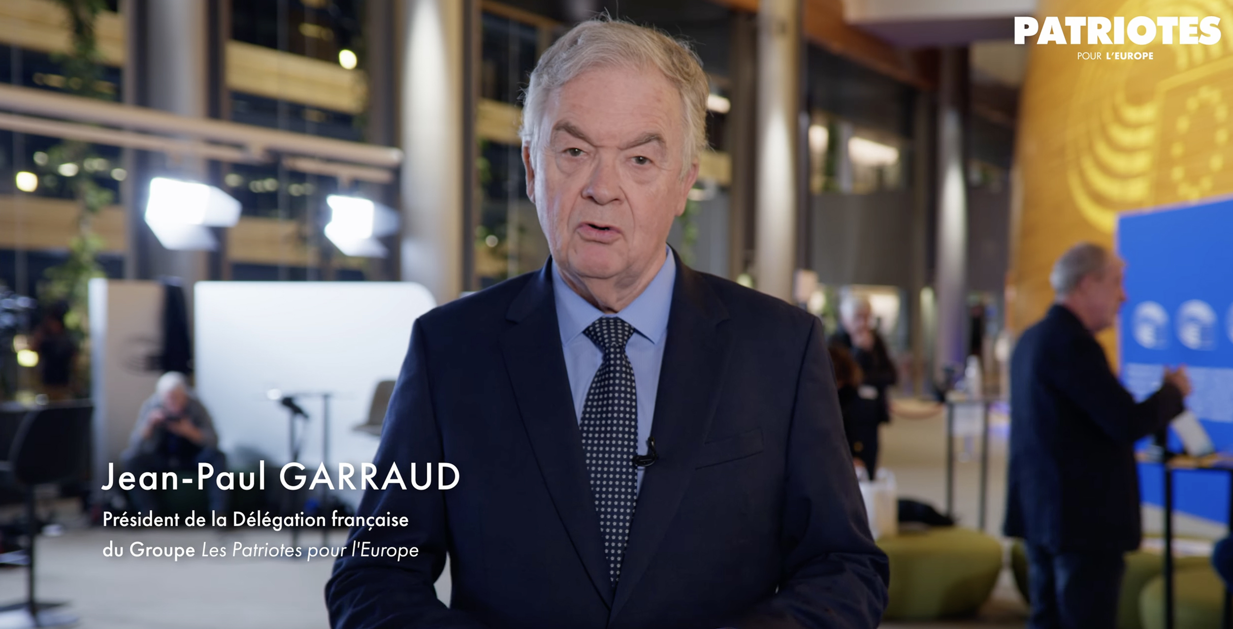 Séance plénière : Jean-Paul Garraud fait le bilan de la session de février