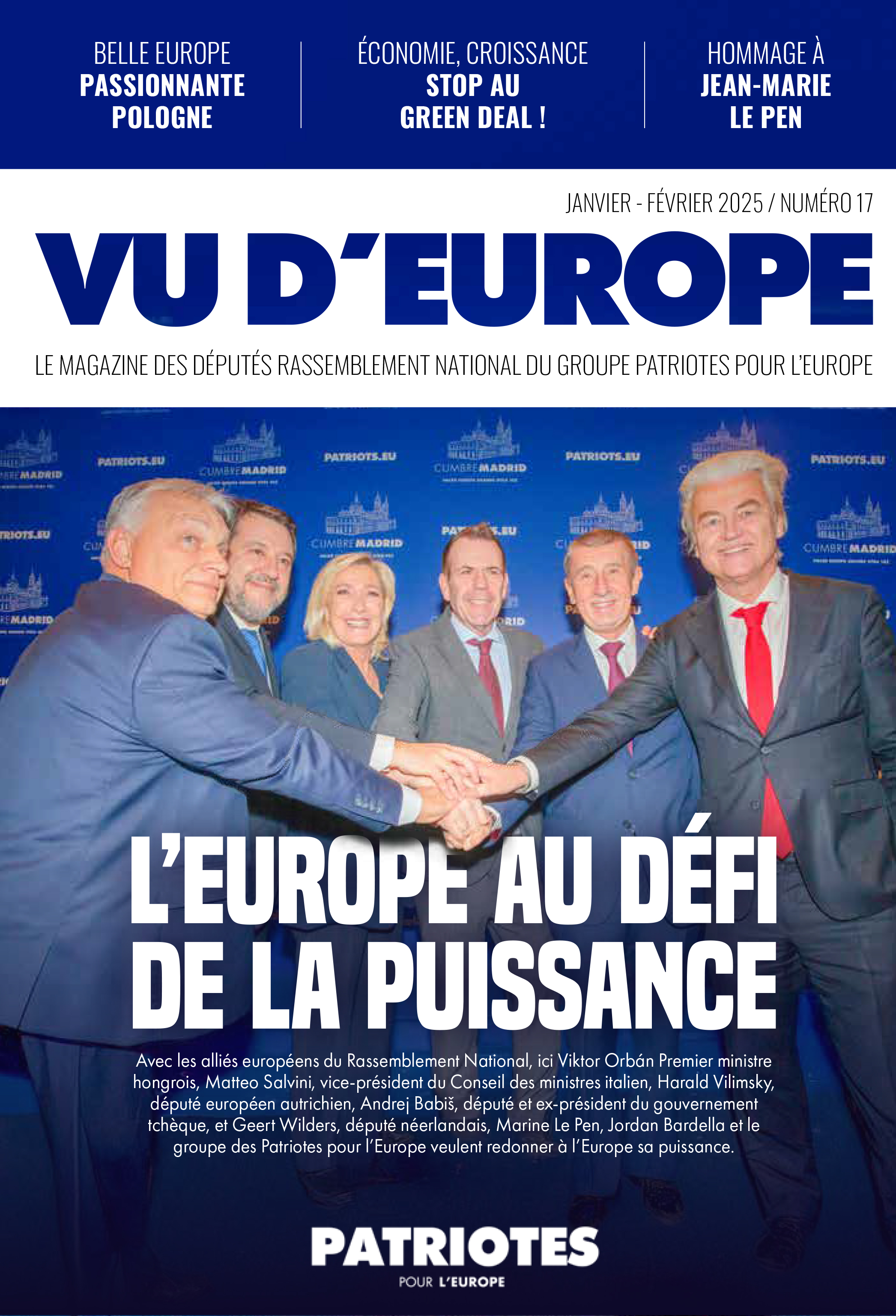 Magazine Vu d'Europe N°17