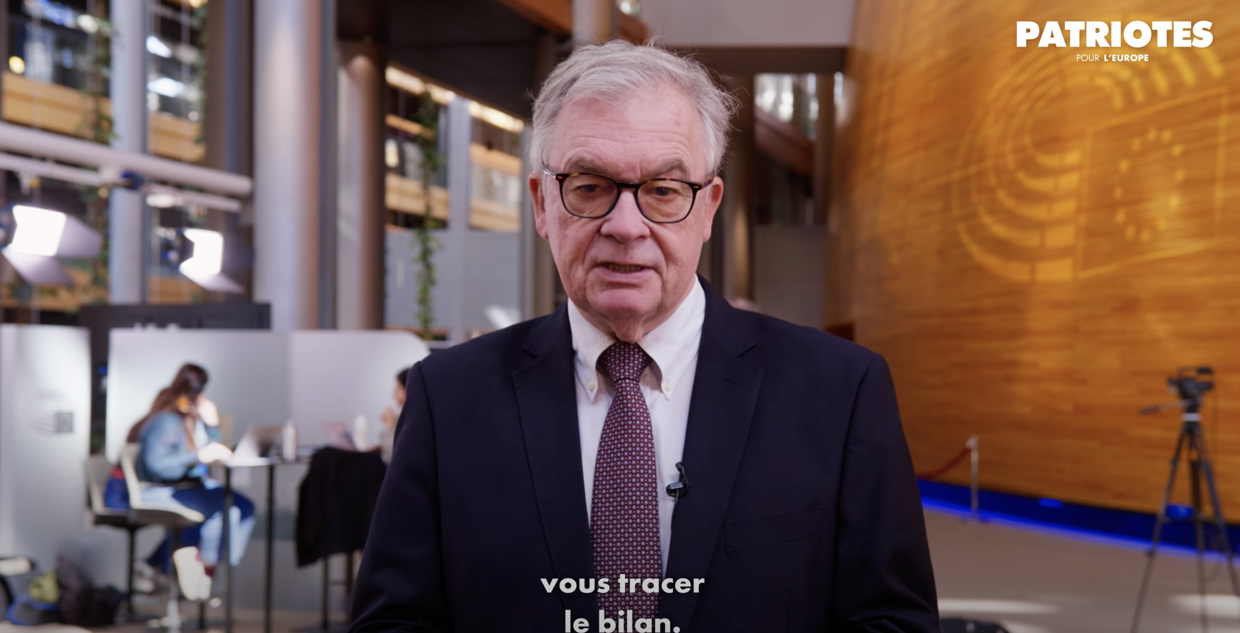 Séance plénière : Jean-Paul Garraud fait le bilan de la session d'Avril