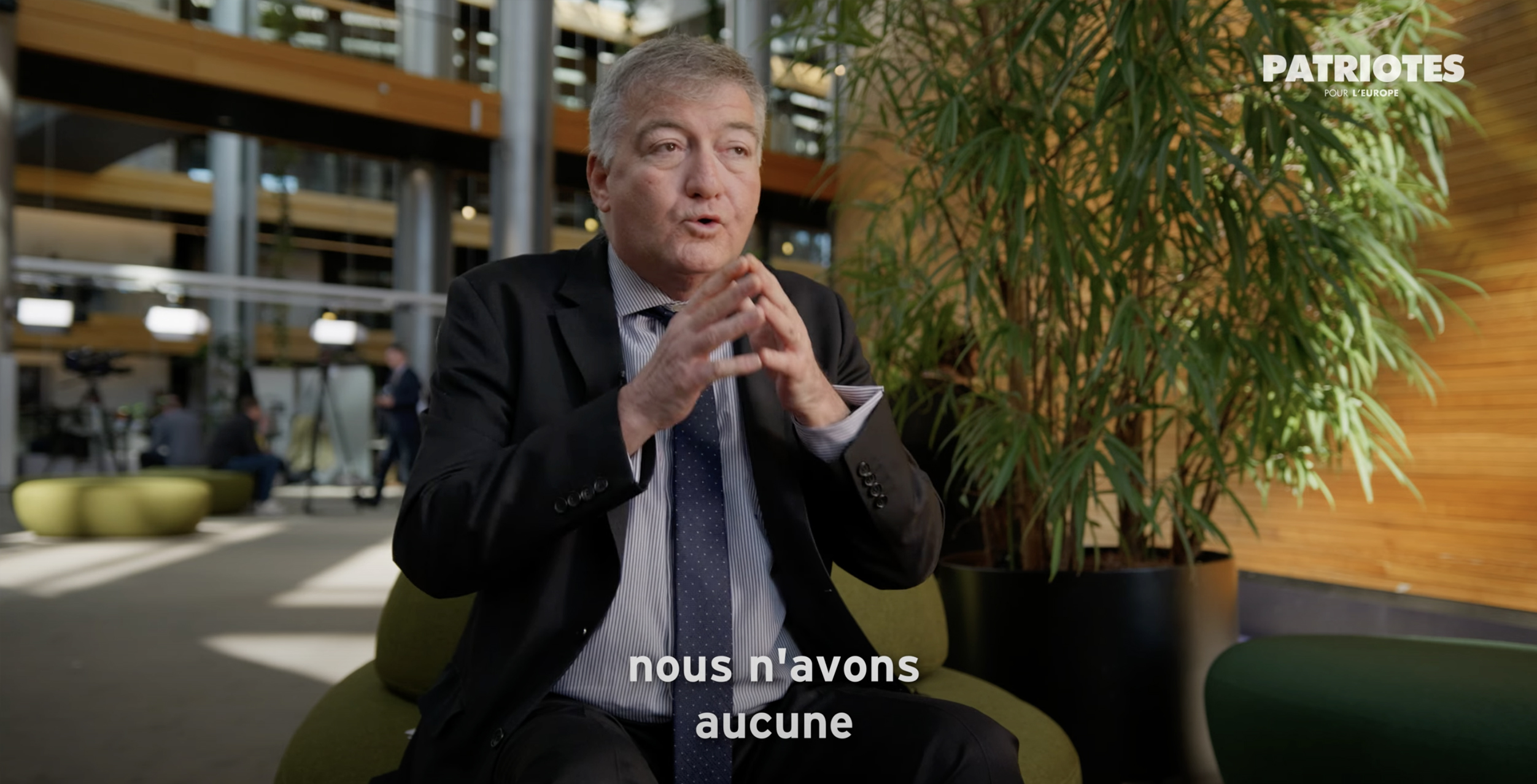 Vu d'Europe : en séance plénière avec Christophe Bay