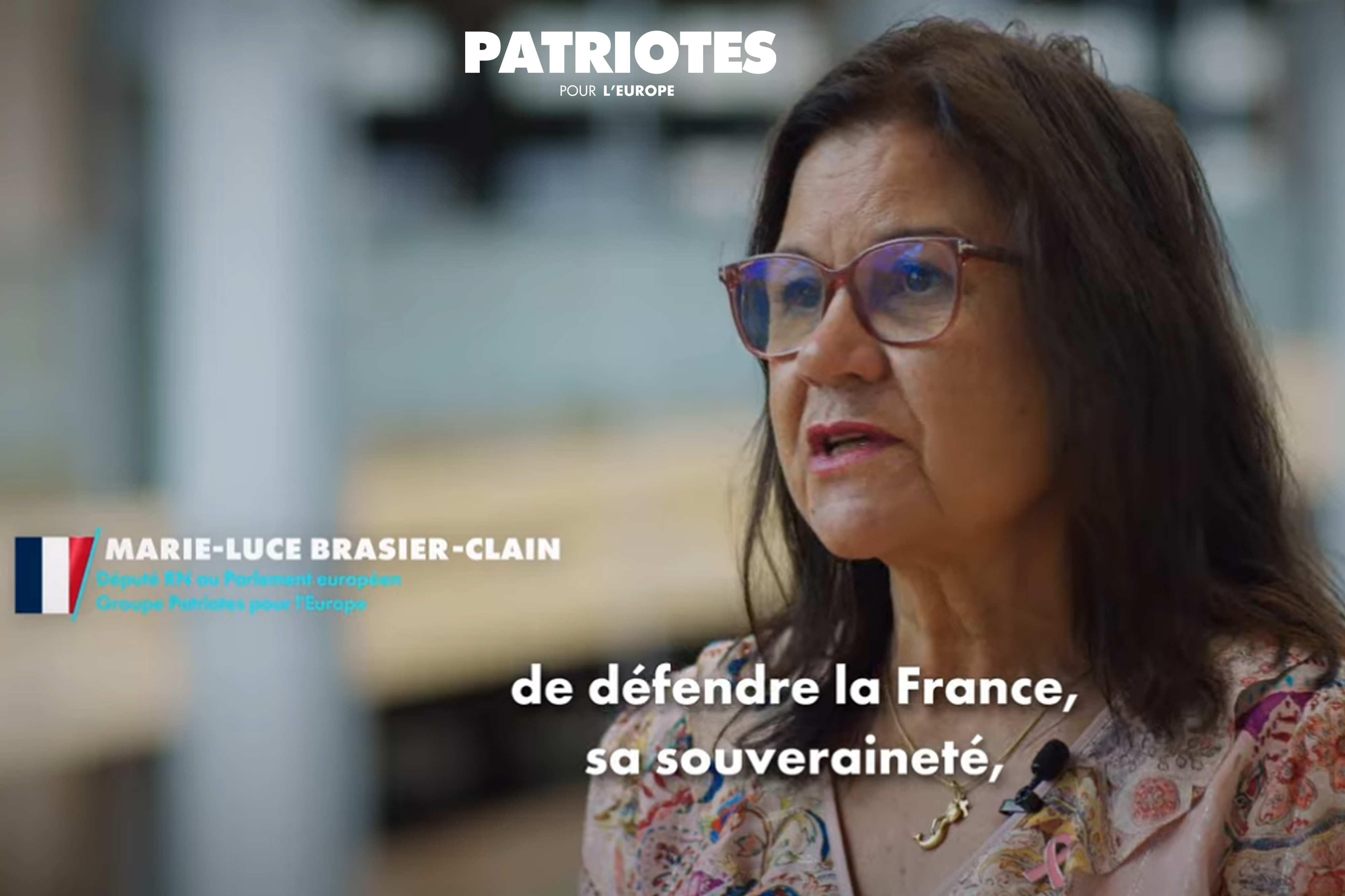 Vu d'Europe : en séance plénière avec Marie-Luce Brasier-Clain
